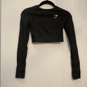 Gymshark long sleeve crop top